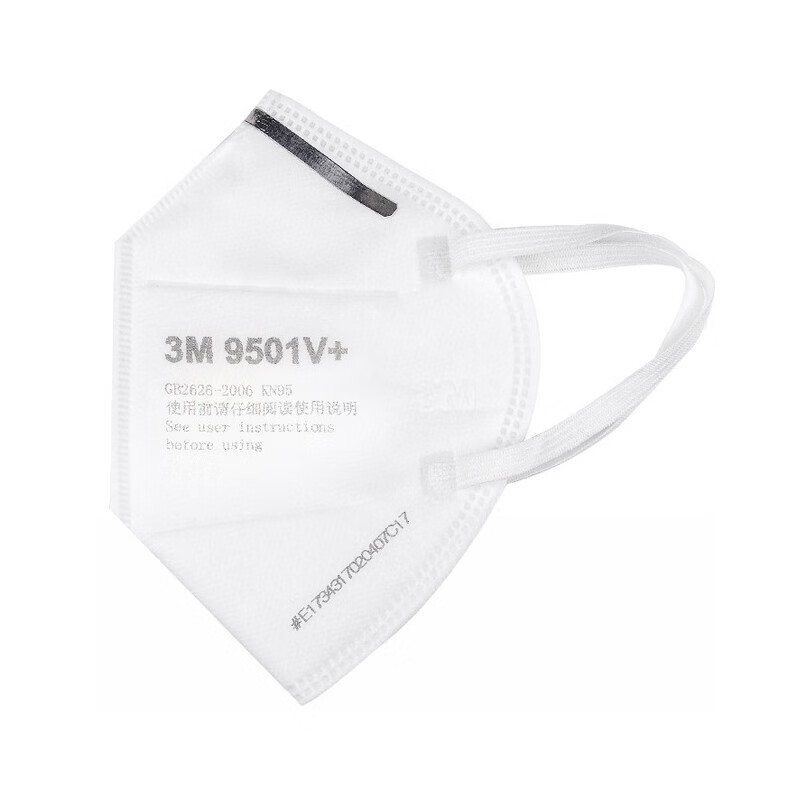 3M9501V+KN95防塵口罩(獨(dú)立裝)圖片2