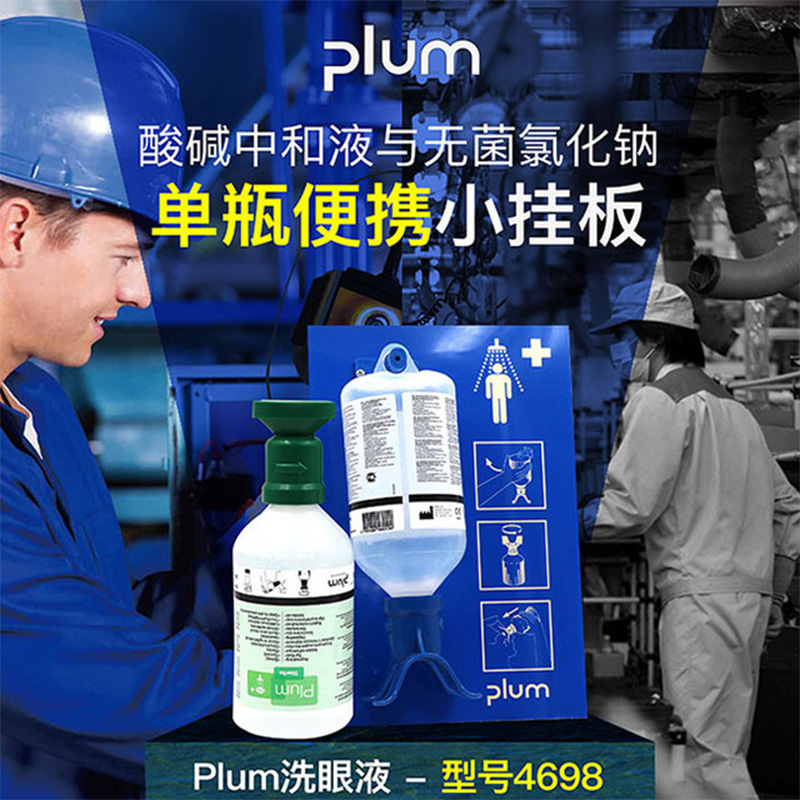 丹麥Plum4698單瓶掛板洗眼液圖片3
