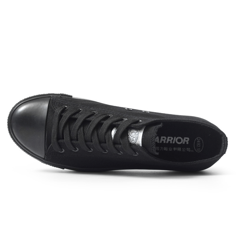 回力WXY-167R黑色低幫帆布鞋圖片3