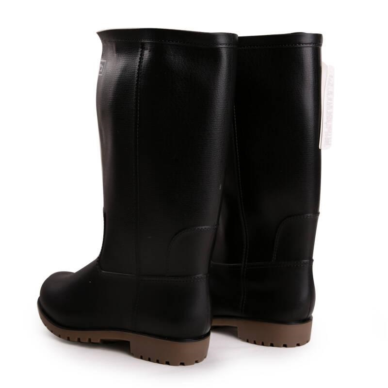 回力8128黑色PVC高筒雨靴圖片4
