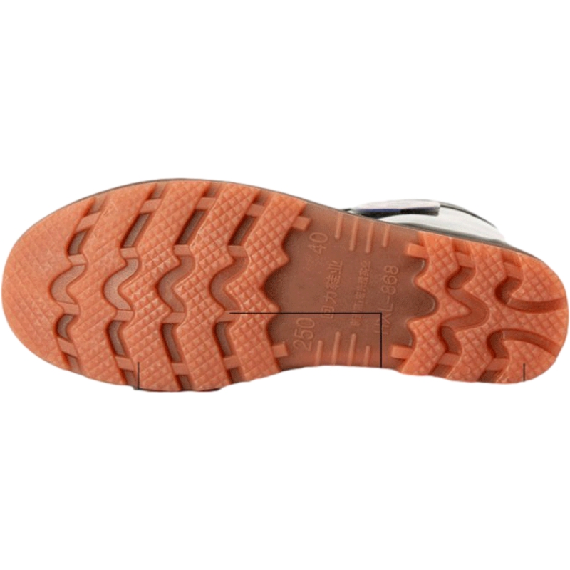 回力868高筒黑色防滑雨靴圖片3