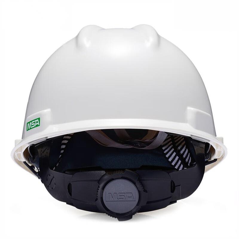 梅思安10172879白色V-Gard標(biāo)準(zhǔn)型ABS安全帽圖片2