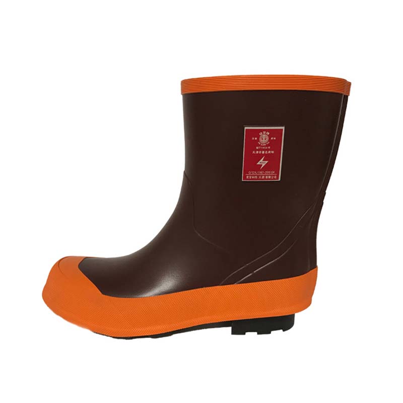安全牌ZX040升級(jí)款中筒40kv安全絕緣靴圖片2