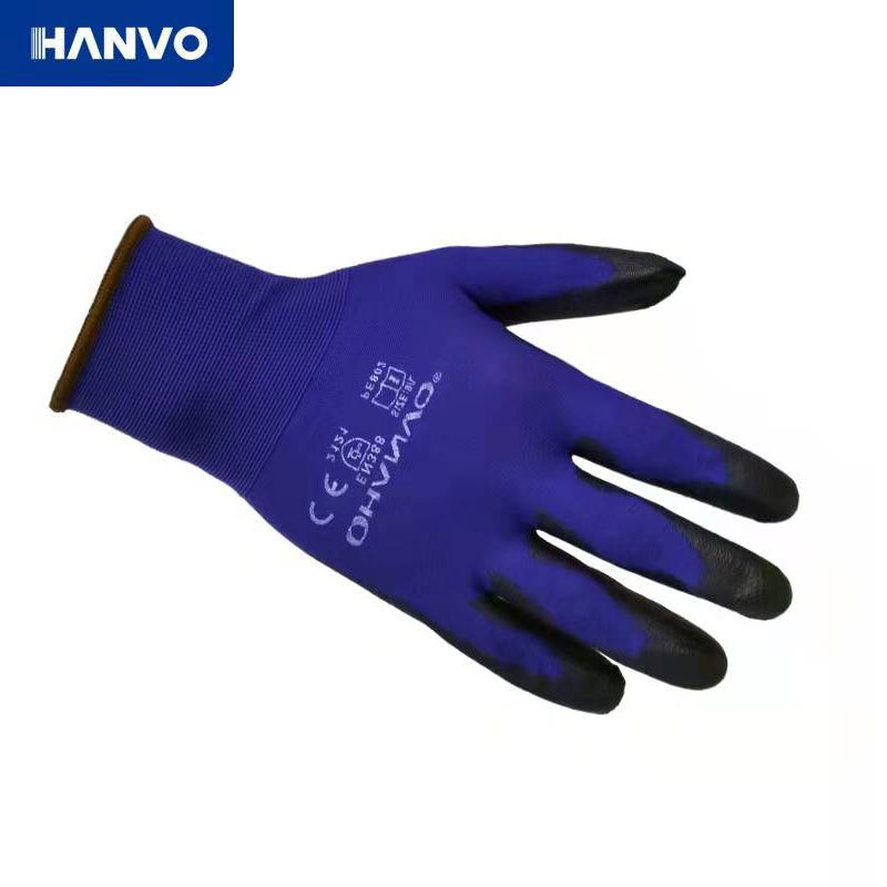 恒輝PE802透氣防滑耐磨勞保手套圖片1