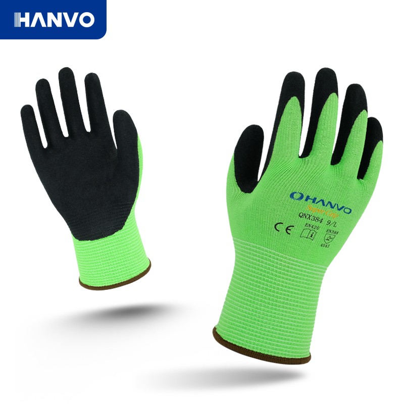 恒輝QNX384耐油防滑5級(jí)防割手套圖片1