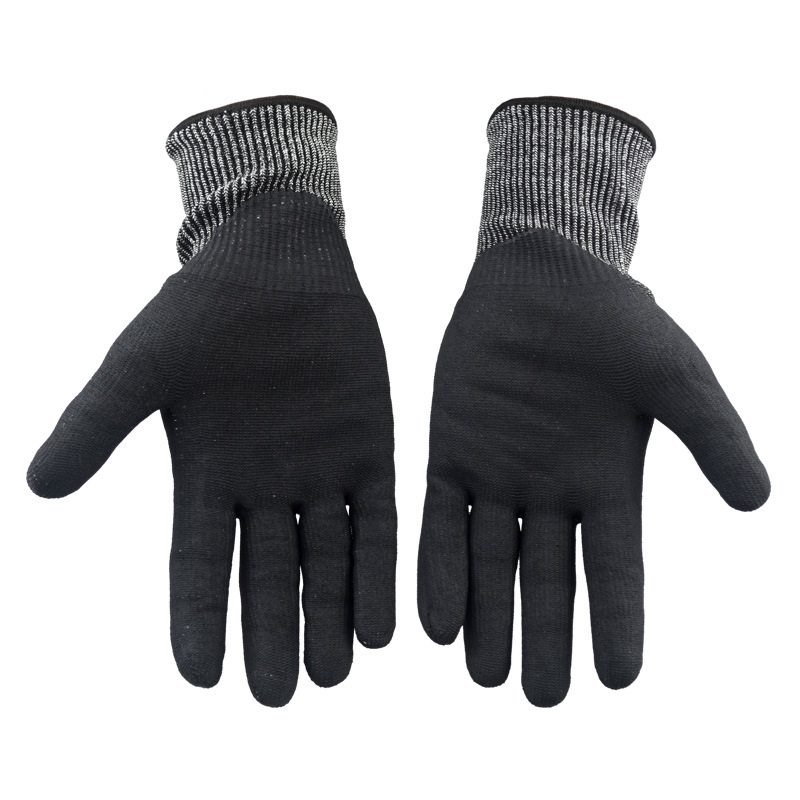 恒輝NJ3150耐磨5級(jí)加鋼絲防割手套圖片1