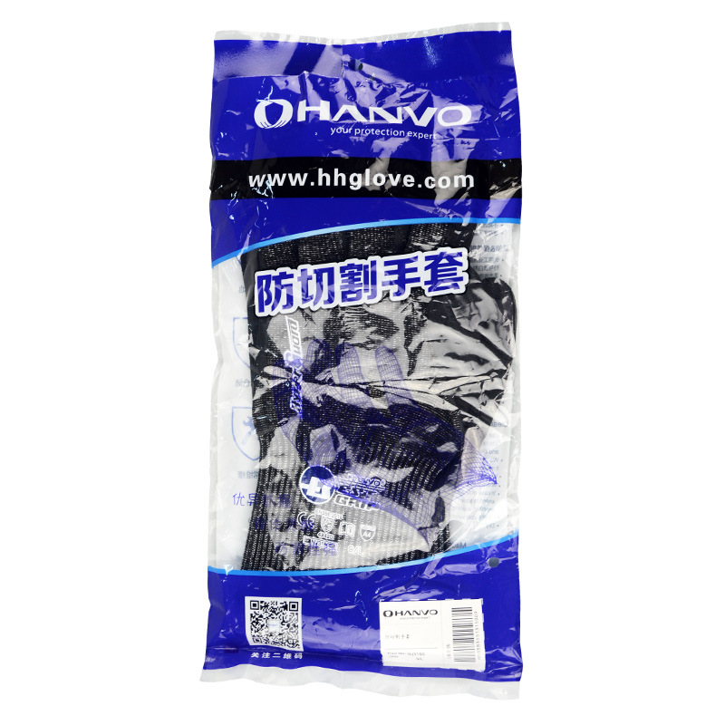 恒輝NJ3150耐磨5級(jí)加鋼絲防割手套圖片4