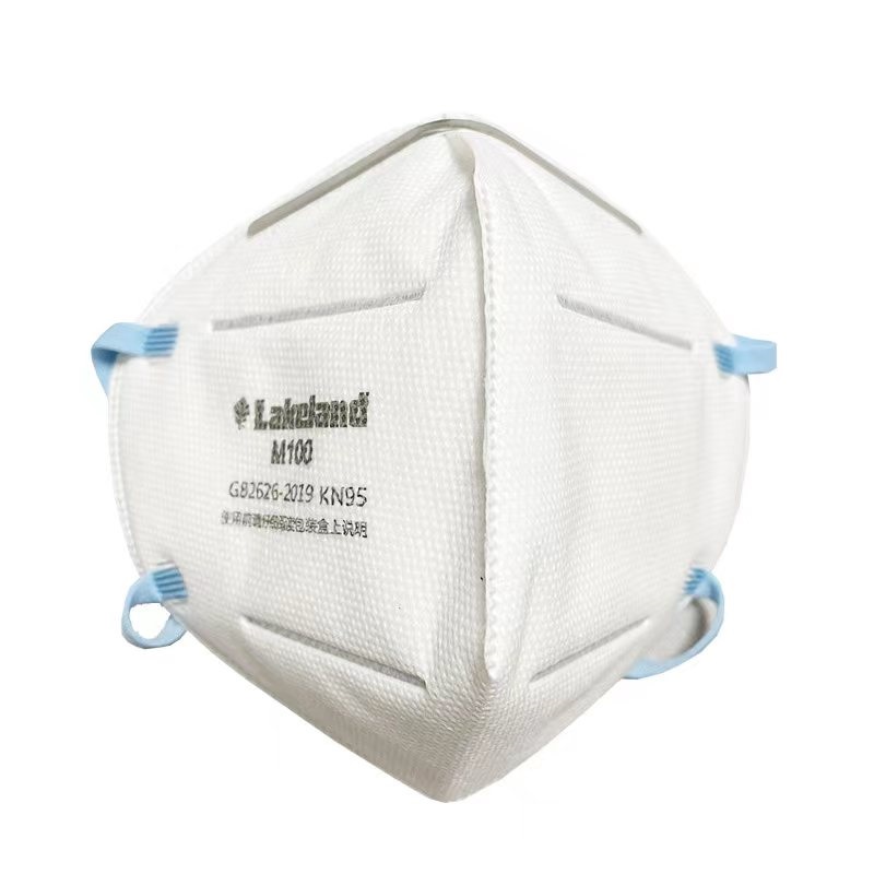 雷克蘭M100獨(dú)立裝折疊式KN95防塵口罩圖片1