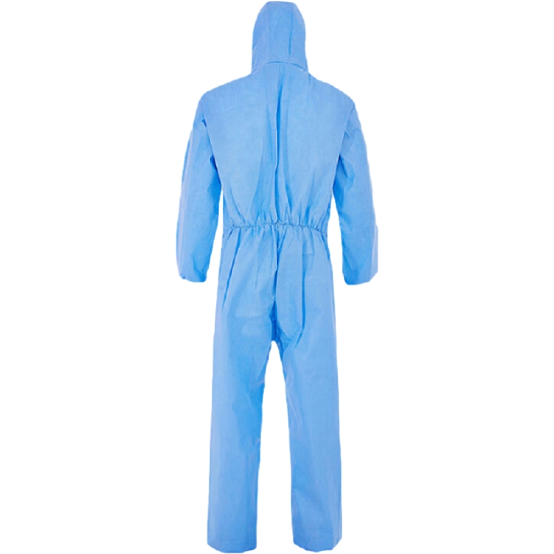 雷克蘭ESB428藍(lán)色帶帽連體防護(hù)服圖片1
