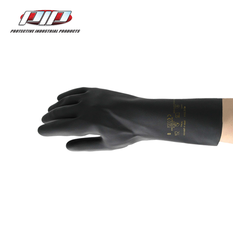 PIP 48-L400K黑色防油防水乳膠手套圖片4