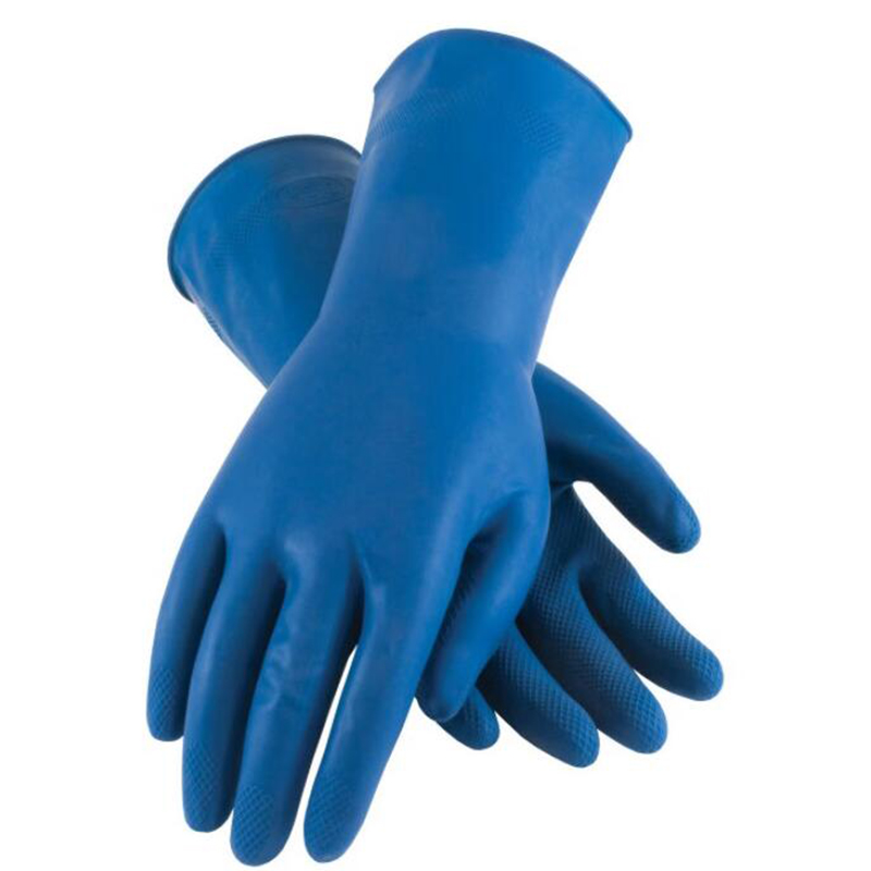 PIP 47-L171B藍(lán)色乳膠防化手套圖片1