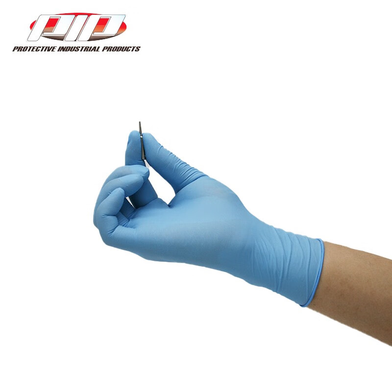 PIP 63-331PFAP藍(lán)色無粉一次性丁腈手套圖片3