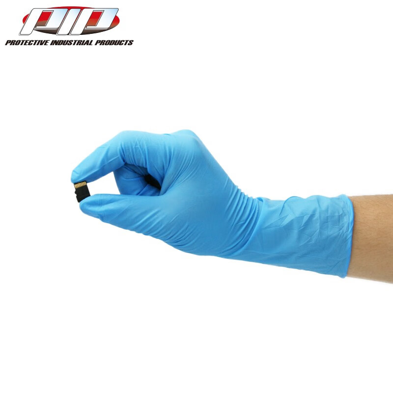 PIP 100-333000BL藍(lán)色無(wú)粉一次性丁腈手套圖片1