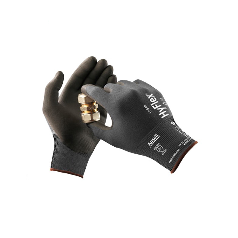 安思爾11-840發(fā)泡丁腈涂層耐磨手套圖片1