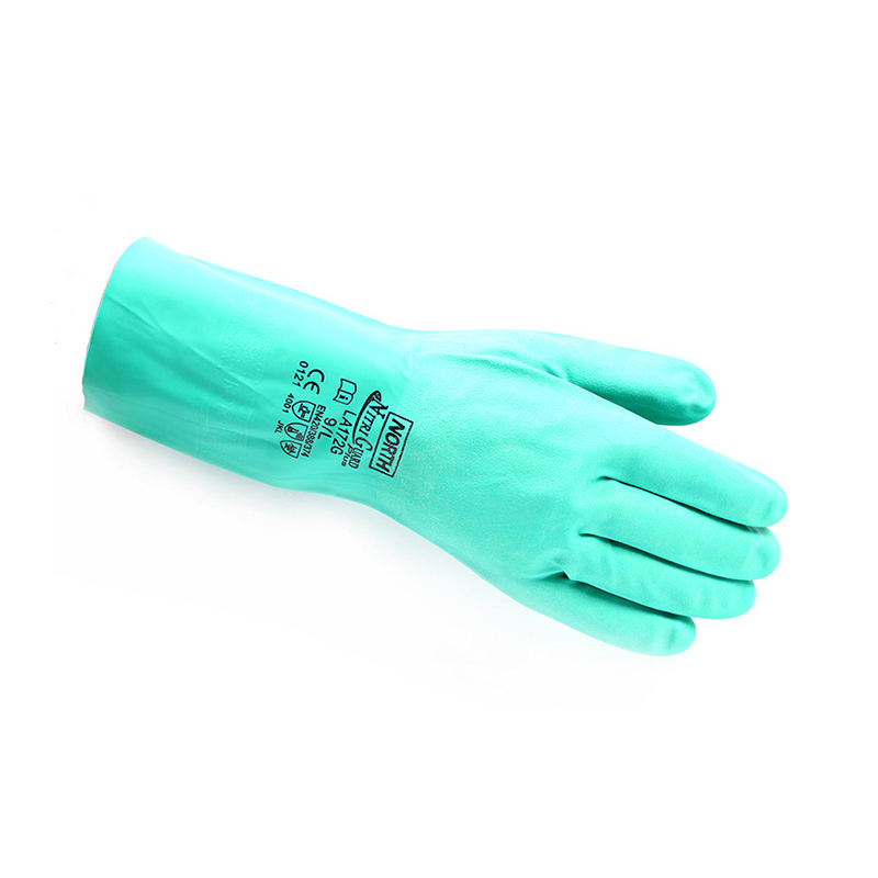 霍尼韋爾LA172G無(wú)襯耐磨防化丁腈手套圖片1