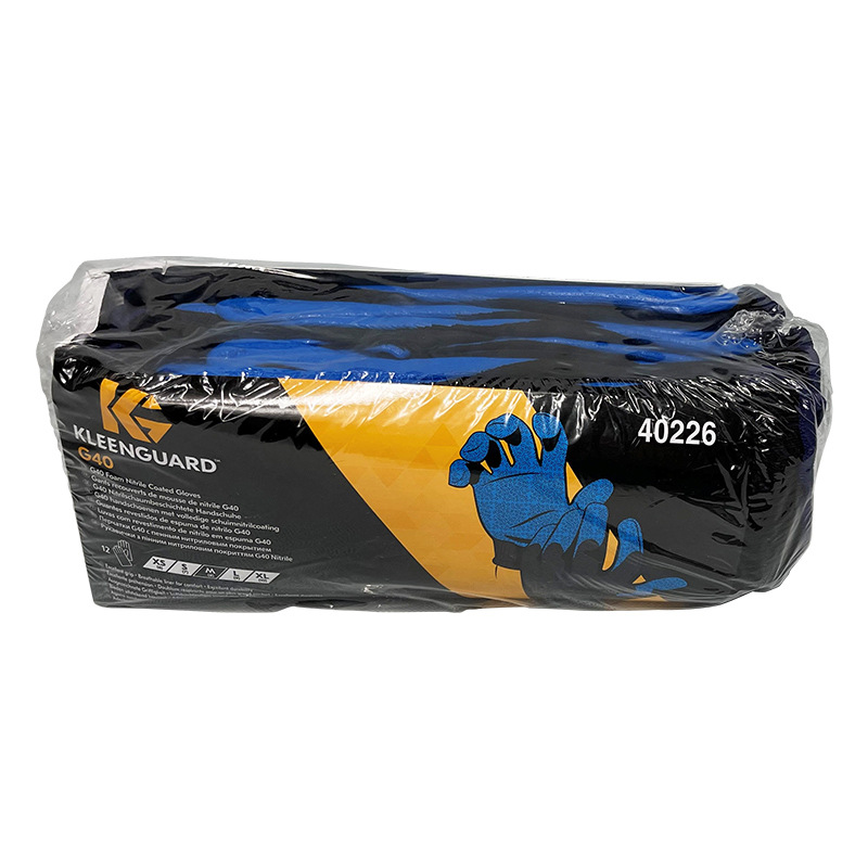 金佰利40228B G40發(fā)泡丁腈涂層勞保手套XL圖片3