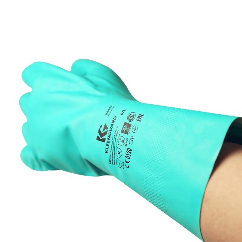 金佰利94446B G80綠色丁腈防化手套M圖片3