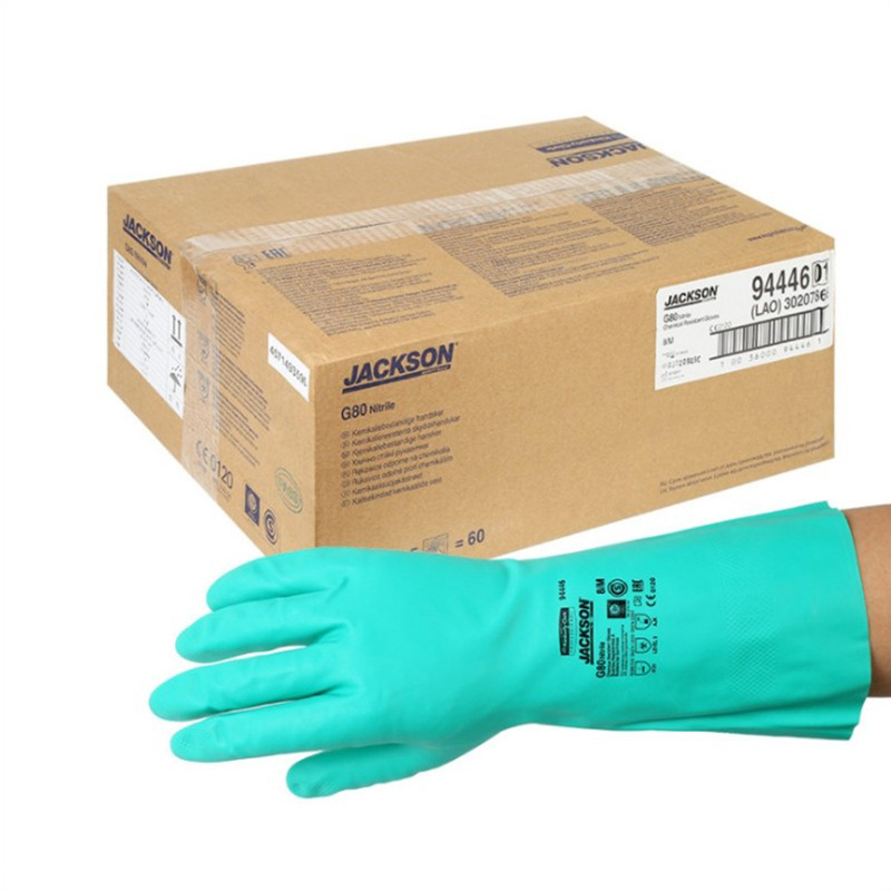 金佰利94448A G80綠色丁腈防化手套XL圖片4
