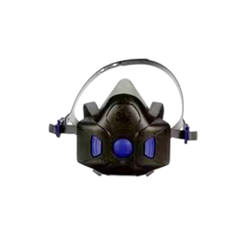 3M HF-801硅膠半面罩防毒面具小號(hào)Secure Click面罩本體圖片1