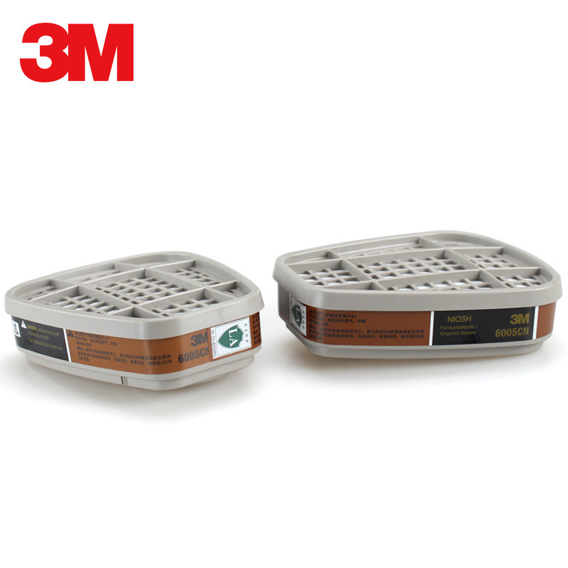 3M6005CN防甲醛及有機(jī)蒸氣濾毒盒圖片1