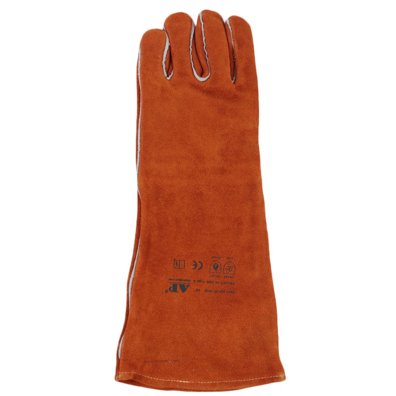 友盟AP-2056咖啡色加長電焊手套圖片2