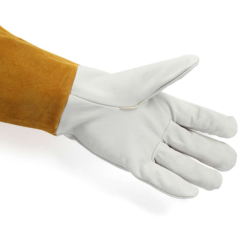 友盟AP-1099上等羊青長(zhǎng)袖筒電焊手套圖片3