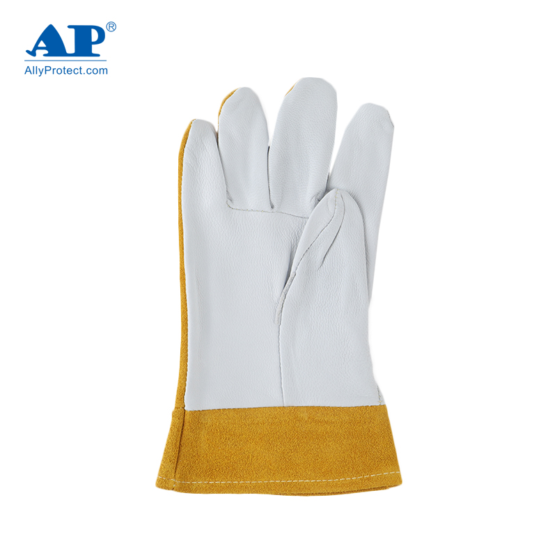友盟AP-1188防火隔熱羊青皮電焊手套圖片3