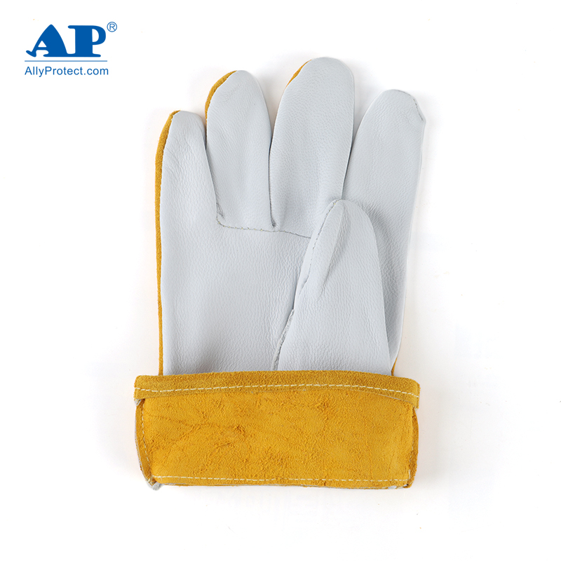 友盟AP-1188防火隔熱羊青皮電焊手套圖片2
