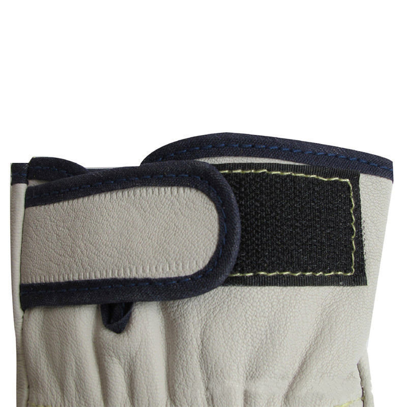 友盟AP-1189白色羊青皮電焊手套圖片2