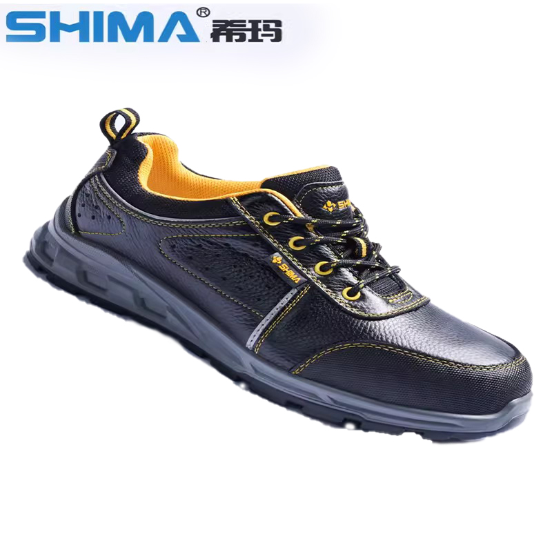 SHIMA?，擠16002-2鋼包頭防滑防砸安全勞保鞋圖片2