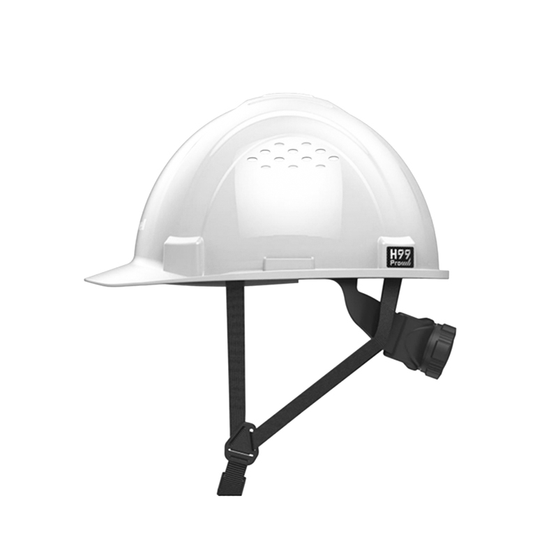 Honeywell霍尼韋爾H99PBA101SCN H99pro加強(qiáng)ABS款帶通風(fēng)孔按鍵款白色安全帽圖片2