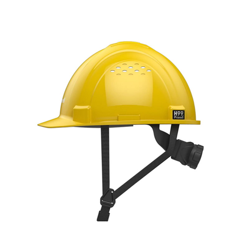 Honeywell霍尼韋爾H99PRN102SCN H99pro加強(qiáng)ABS款不帶通風(fēng)孔標(biāo)準(zhǔn)款黃色安全帽圖片2