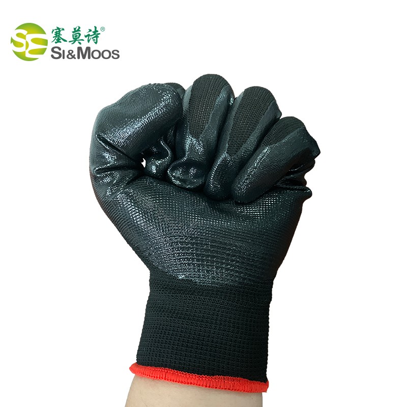塞莫詩(shī)CG905BK黑色浸膠丁腈手套圖片4