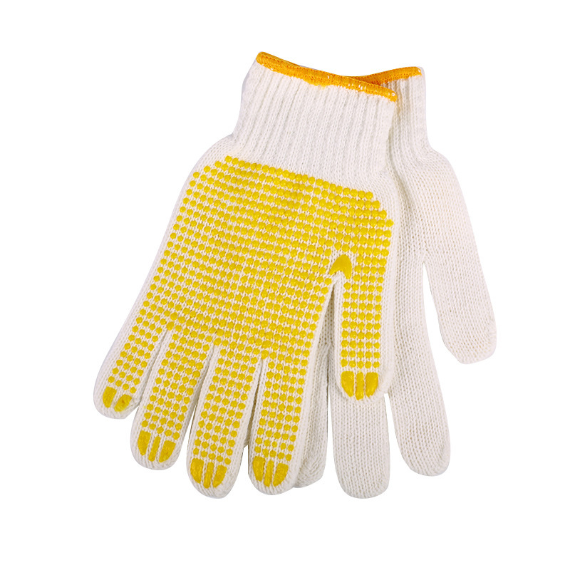 漢盾HD-720G-10掌面點(diǎn)塑滌棉勞保手套圖片2