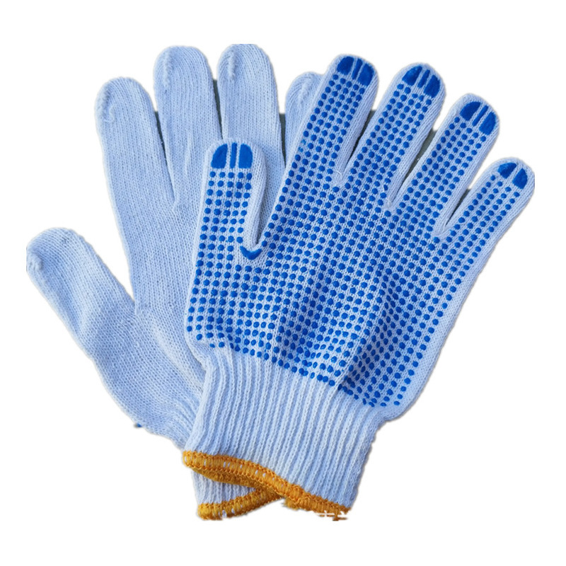 漢盾HD-720G-10掌面點(diǎn)塑滌棉勞保手套圖片3