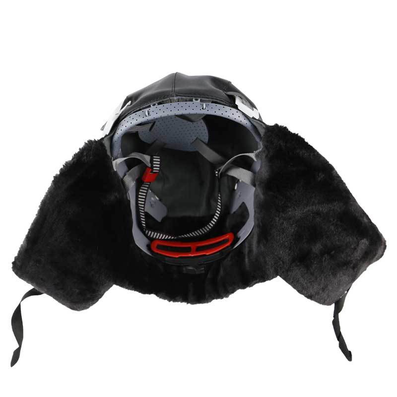 漢盾HD-HT0104皮質(zhì)羊剪絨內(nèi)襯防寒安全帽圖片2