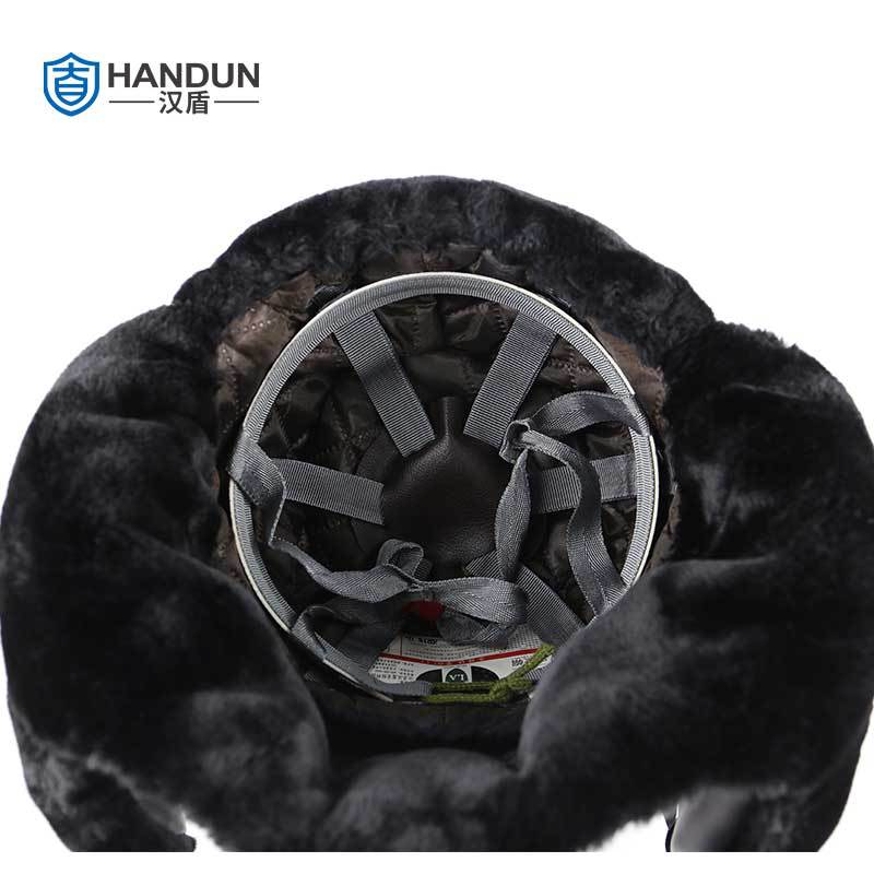 漢盾HD-HT08仿剪絨防砸保暖安全帽圖片2