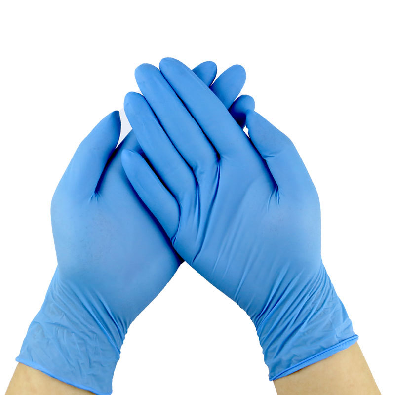 漢盾HD-GP6002指尖麻面一次性使用丁腈手套4.5G圖片1