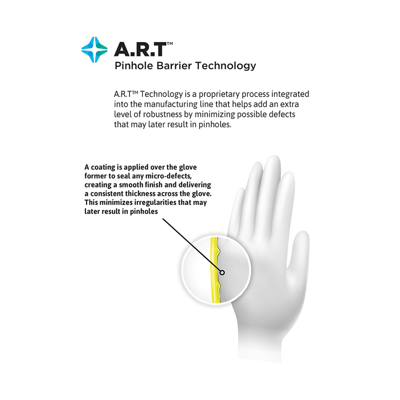 安思爾MEDI-GRIP 354107無(wú)粉乳膠外科手套圖片2