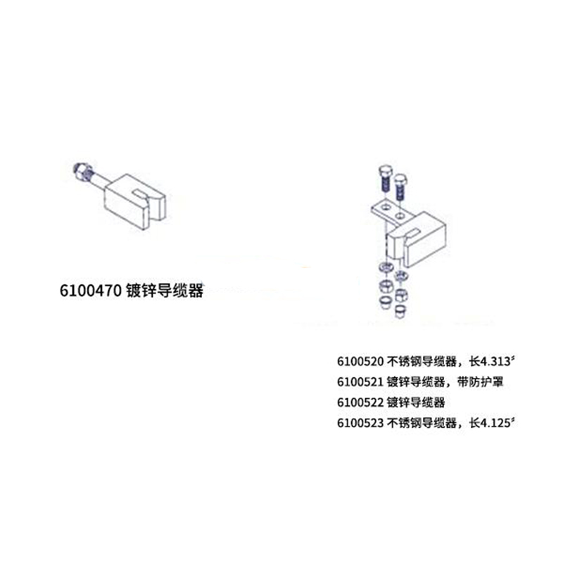 3M 6100522鍍鋅導(dǎo)纜器圖片1