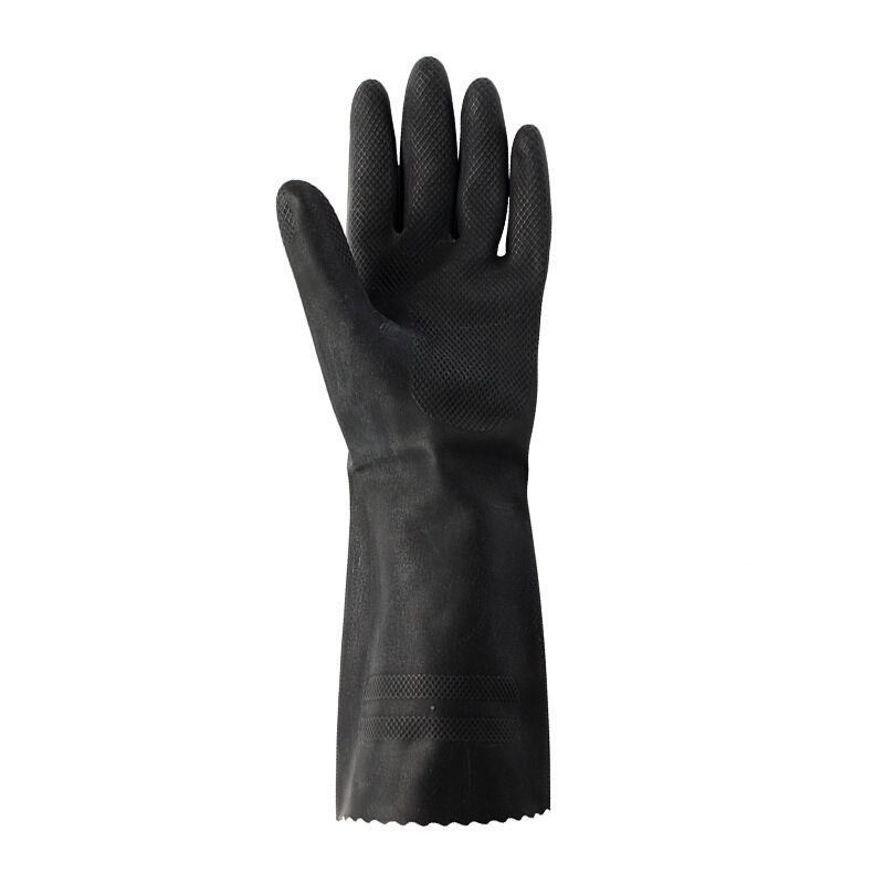 Ansell安思爾87-950  Extra內(nèi)植絨橡膠防化手套圖片4