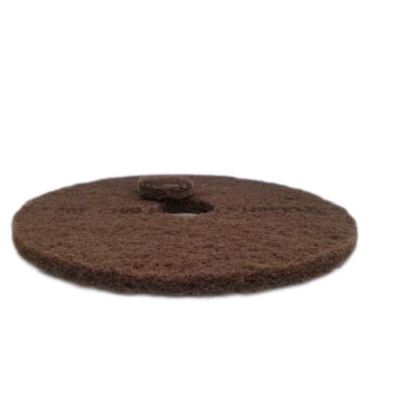 3M 7100棕色起蠟與清潔墊圖片3