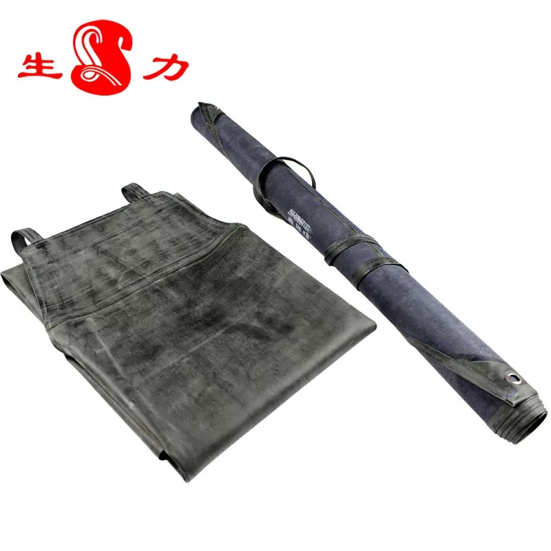 生力XK02-001黑色防油防水耐磨耐酸堿圍裙圖片3