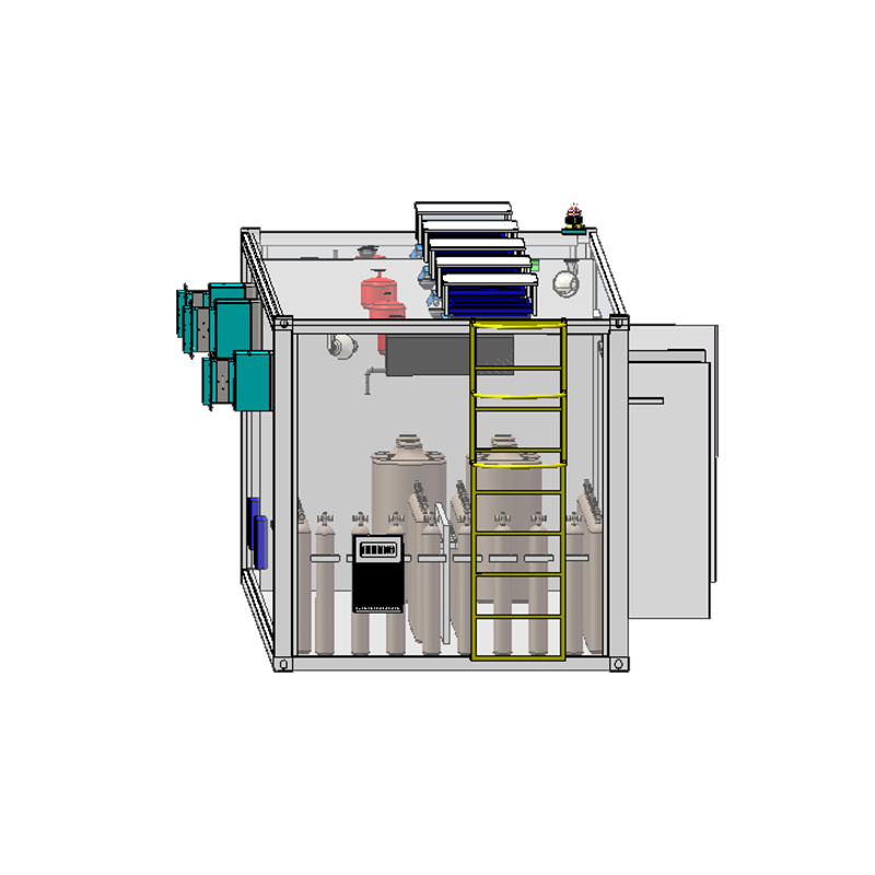 ZOYET眾御室外移動(dòng)式集中供氣方艙定制款圖片2
