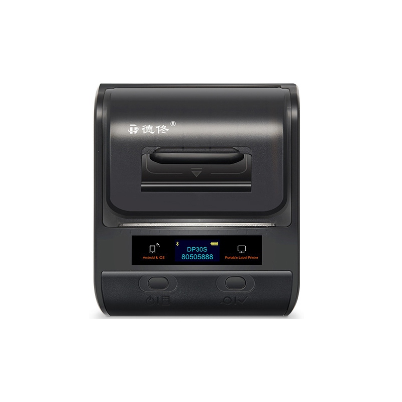 DTPrinter德佟DP80S二維碼不干膠條碼商用便攜式標(biāo)簽機(jī)圖片2