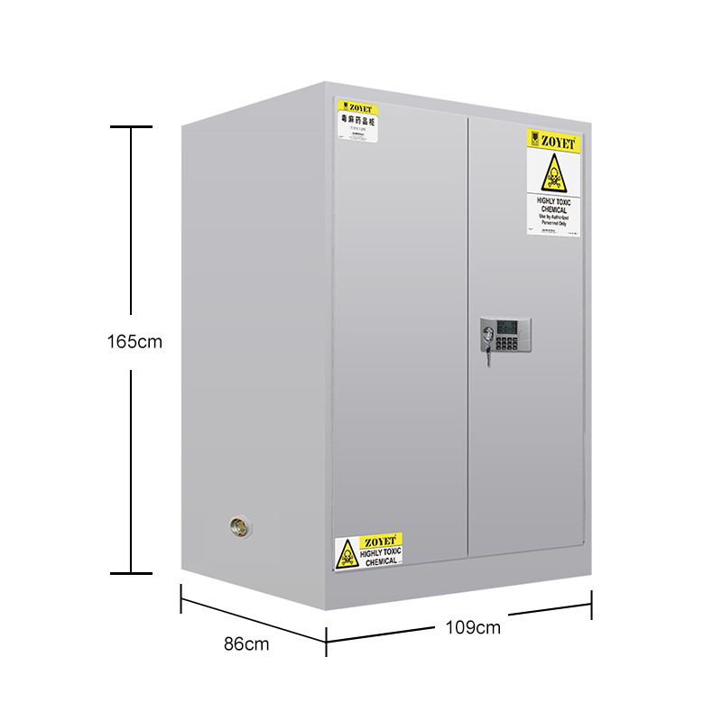 ZOYET眾御ZYC0090W毒性化學(xué)品安全柜90Gal/340L圖片3