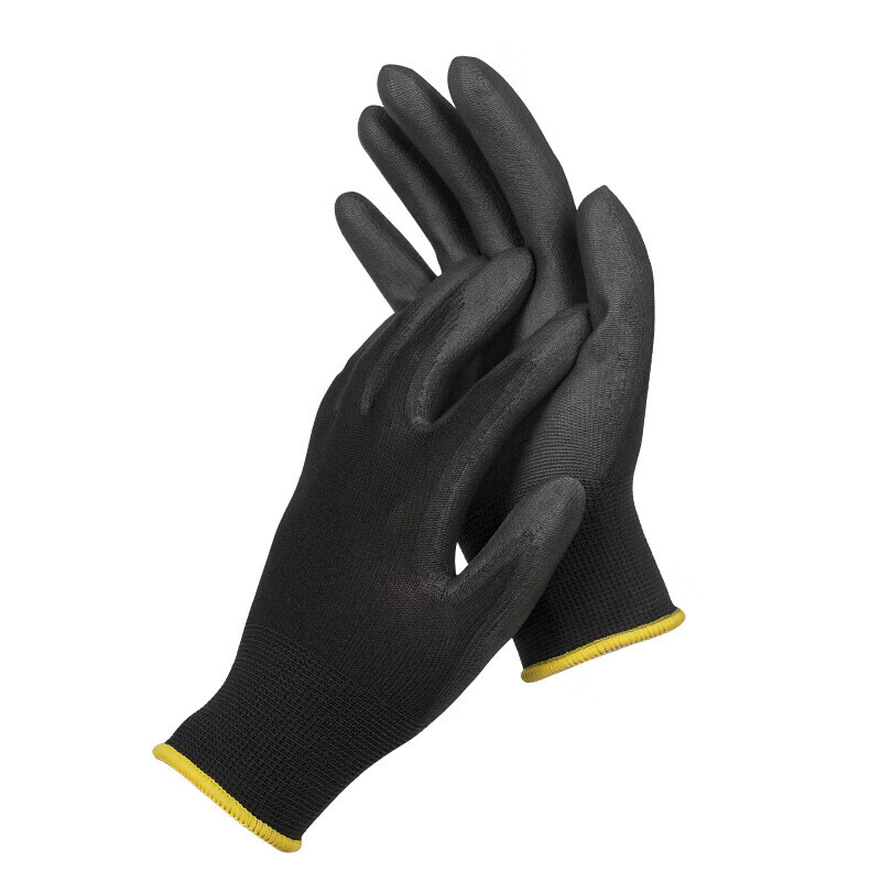 定和DH6102BK PU尼龍涂掌勞保手套圖片3