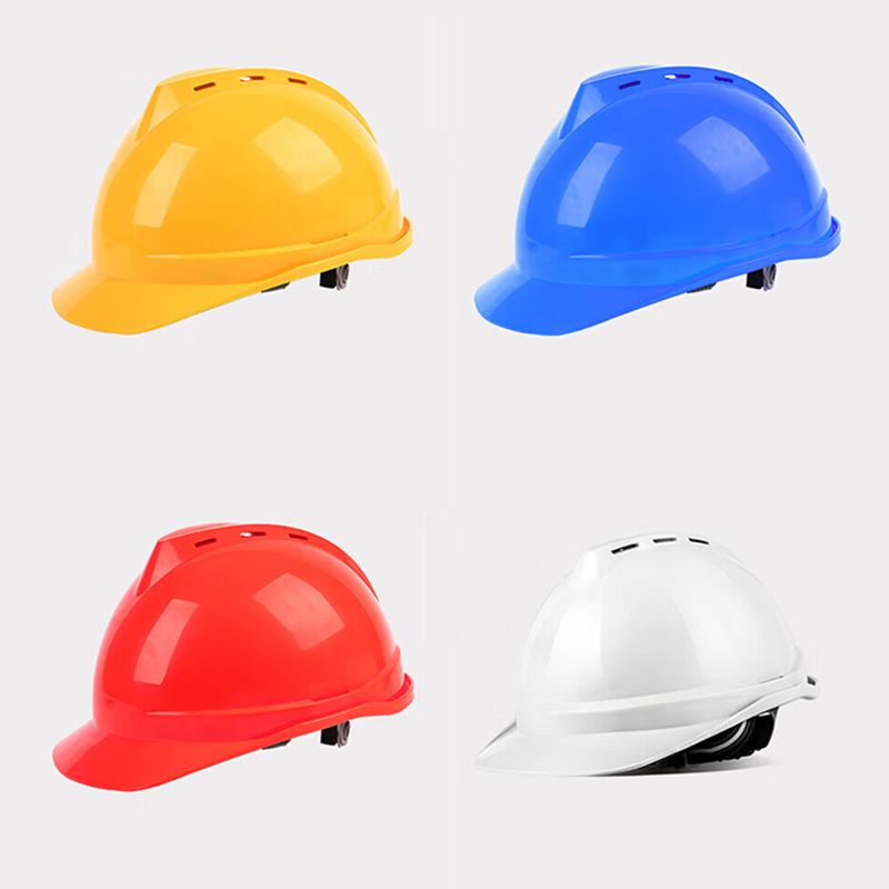 定和DH3001經(jīng)典款帶孔V型PE安全帽圖片3