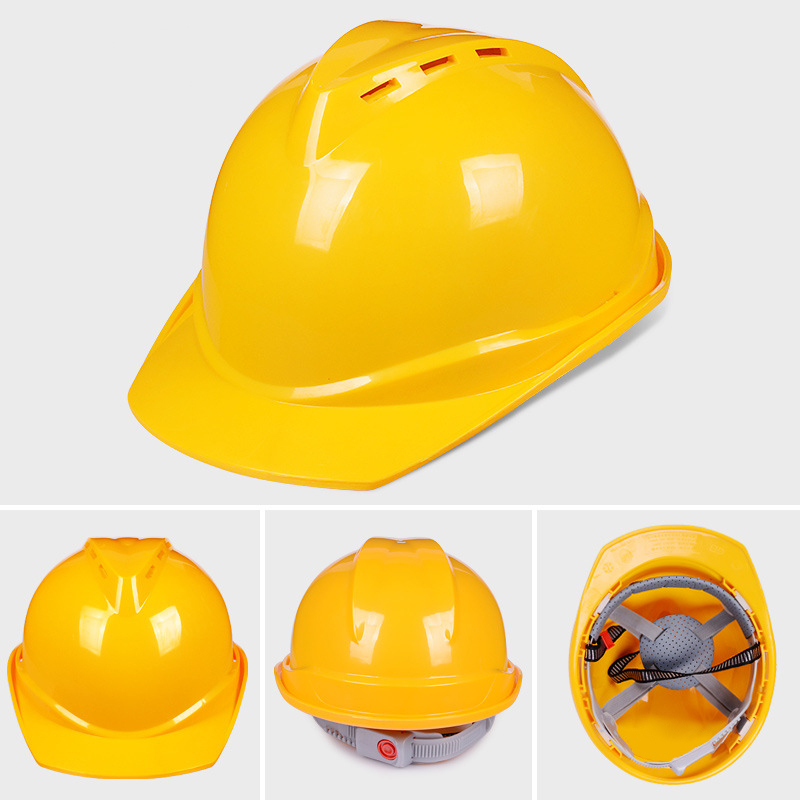 定和DH3002經(jīng)典款帶孔V型ABS安全帽圖片4