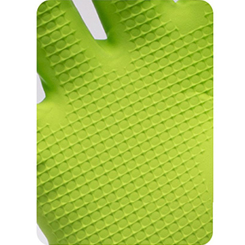 雪蓮BR-002丁腈橡膠光里食品級網(wǎng)紋防滑防護手套圖片2